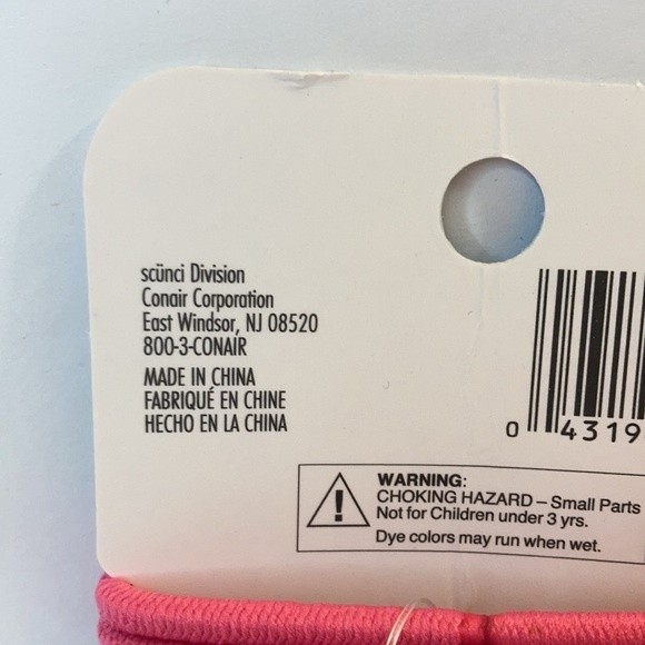 Scunci Hair Ties Ponytail Elastics No Metal Pink Tan Brown Black 3 Packs - Picture 8 of 13